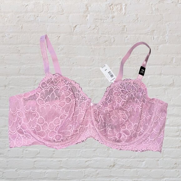 44D TORRID Peacock Lace Balconette Bra NWT - Picture 2 of 8